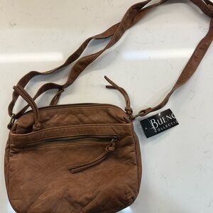 Brown Crossbody Leather Bag